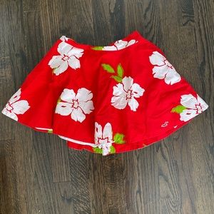Floral Hollister skirt